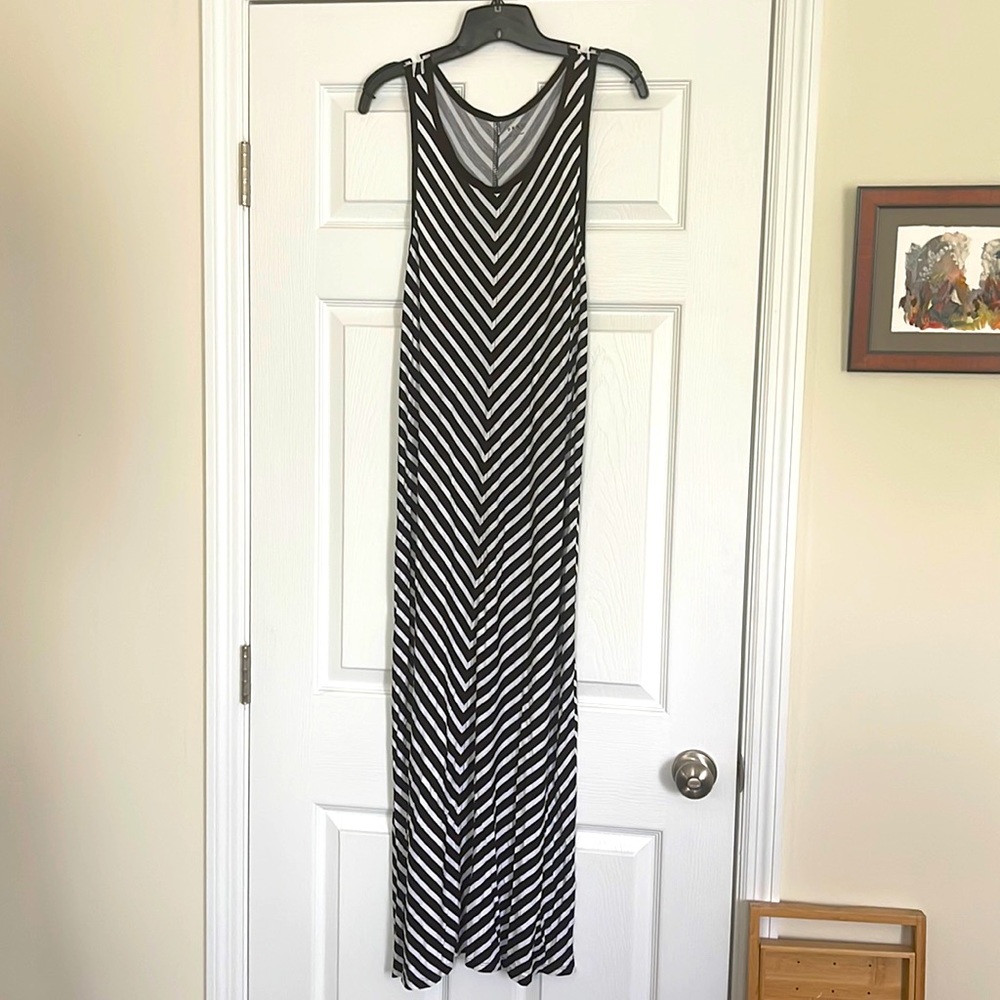 Dkny maxi jersey dress M